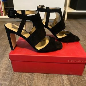 Enzo Angiolini Suede Heels